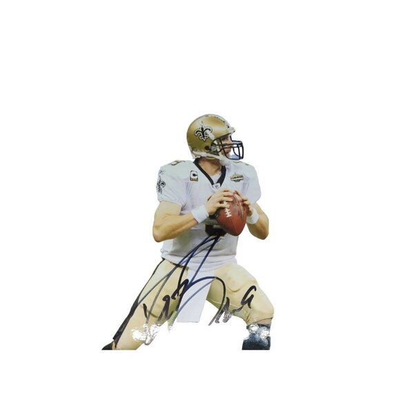 Drew Brees Autographed New Orleans Saints 8 x 10 Photo COA - Picture 4 of 4